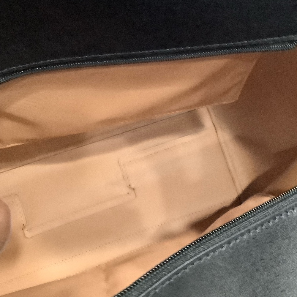 🔥🔥🔥TORY BURCH PARKER LARGE TOTE Black Saffiano Leather Tote Bag SALE SALE SALE - Picture 12 of 12